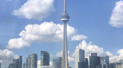 DINE IN TORONTO : Lunch @CN Tower IN 360 RESTAURANT..