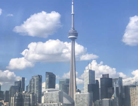 DINE IN TORONTO : Lunch @CN Tower IN 360 RESTAURANT..